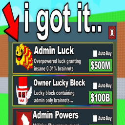 [🌈ADMIN] Steal A Brainrot: ADMIN POWERS! icon