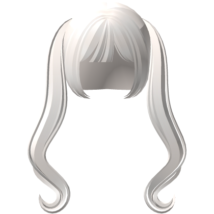 sweetest princess pigtails in platinum blonde Roblox item