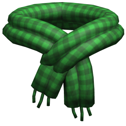 Green Plaid Scarf 1.0