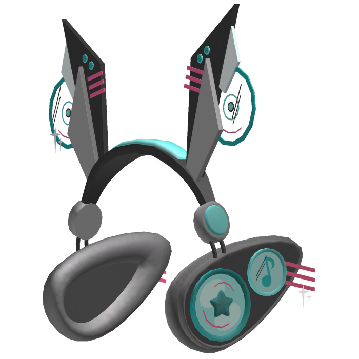 Anime Cyber Bunny Headphones