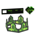 (⌛Animated + Limited) 8-Bit Glitched Crown HP Bar