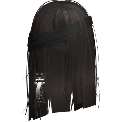 Creepy Brown Short Monster Hair Bandages Roblox item