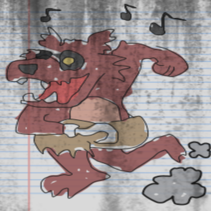 FNaF 3 Foxy Drawing Roblox decal