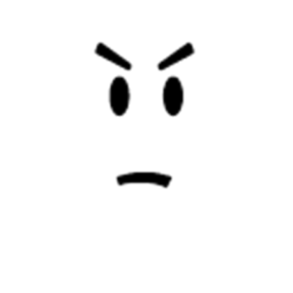 "Neutrally Mad" Face (Arsenal Face) Roblox decal