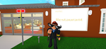 Bloxburg restaurant that I made