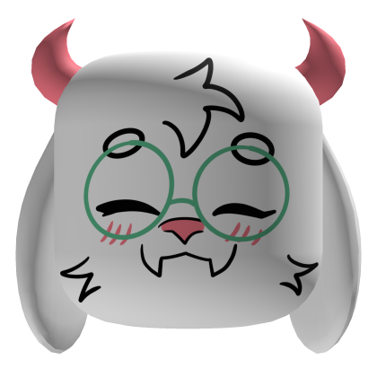 Ralsei Cute Blink Smile Face [Deltarune] Roblox item