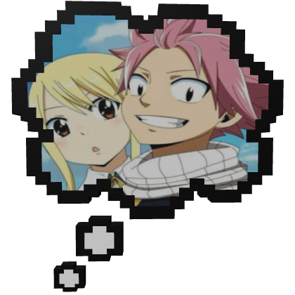 Natsu Dragneel & Lucy Fairy Tail | Thinking Bubble