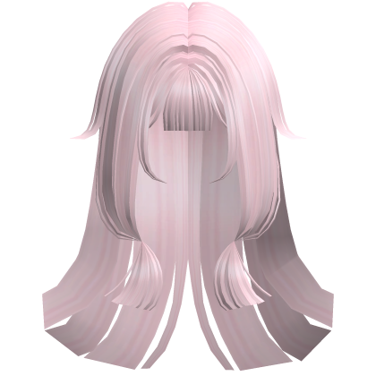 Soft Anime Straight Hime Hair (Pink)