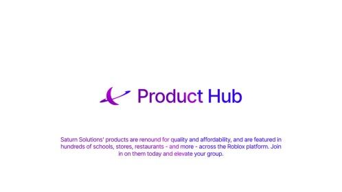 Product Hub | Saturn Solutions