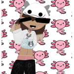 #AlbinoAxolotls_SLAY