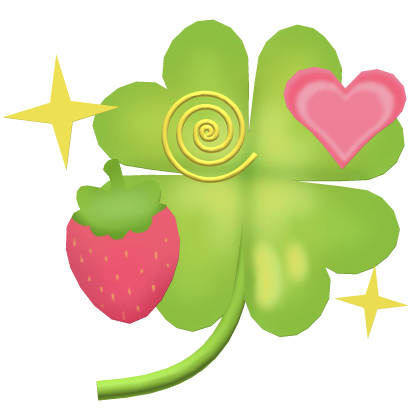 cute hair clover