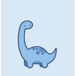 •blue dinos•
