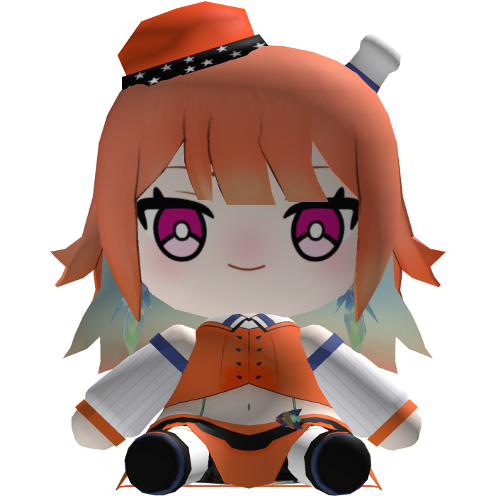 Takanashi Kiara Plush (Right Waist) Hololive
