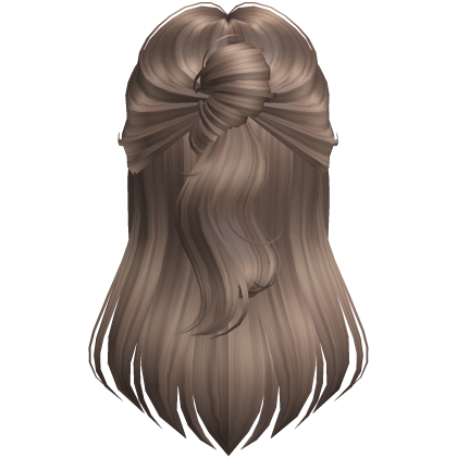 Half-Up Ponytail Hair (Milktea) Roblox item