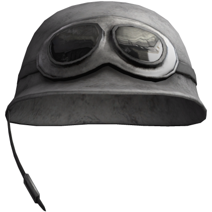 white tactical helmet Roblox item