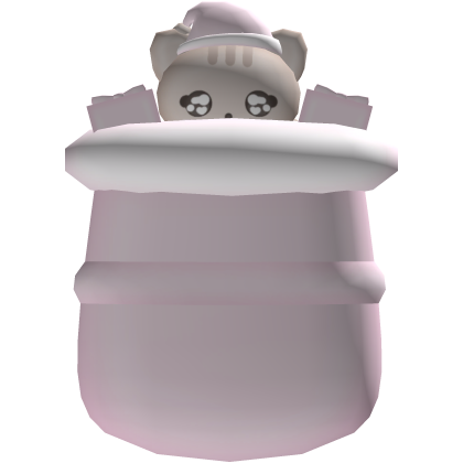 cute pink christmas pusheen santa gift bag Roblox item