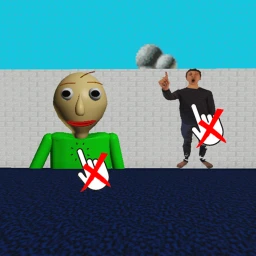 Don't Click The Baldi & Principal Image icon