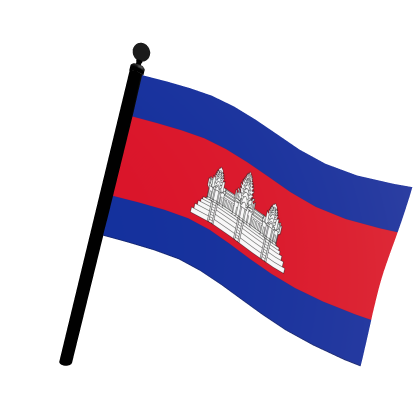 The Flag he Country Cambodia