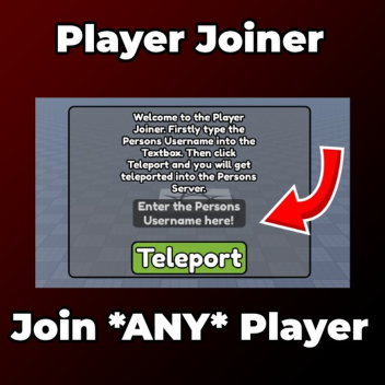 Player Joiner [RELEASE💫]