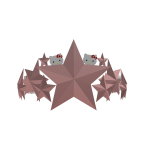 Hello Kitty Pink Star Crown