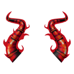 Phoenix Hellfire Inferno Horns