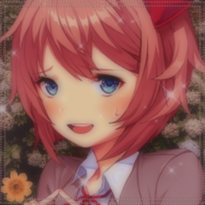 Sayori Icon DDLC Roblox decal