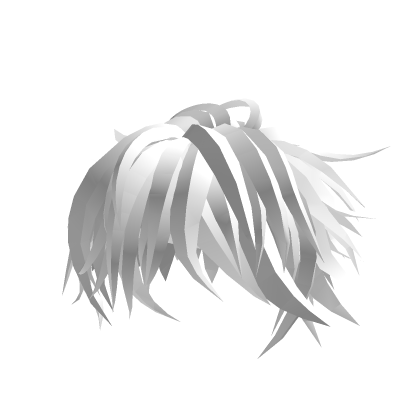White Anime Hair