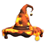 Infernal Waffle Witches Hat [GLOWS]