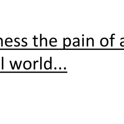 THE END OF THE WORLD