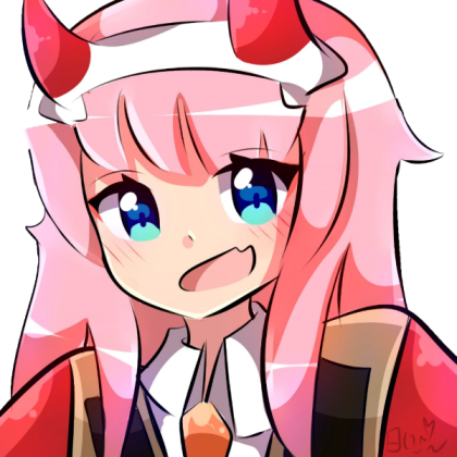 Zero Two - Ace Pilot [ Transparency Background ] Roblox decal