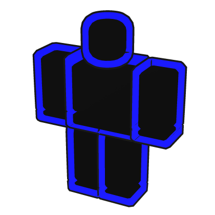 Blue Avatar Outline (1.0 Blocky)