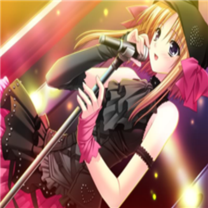 Music anime girl Roblox decal