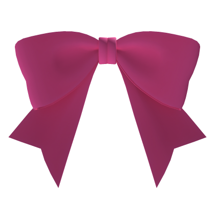 Hot Pink Neck Bow Roblox item