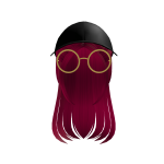 Mira's Hair with Glasses from Kpop Demon Hunters
