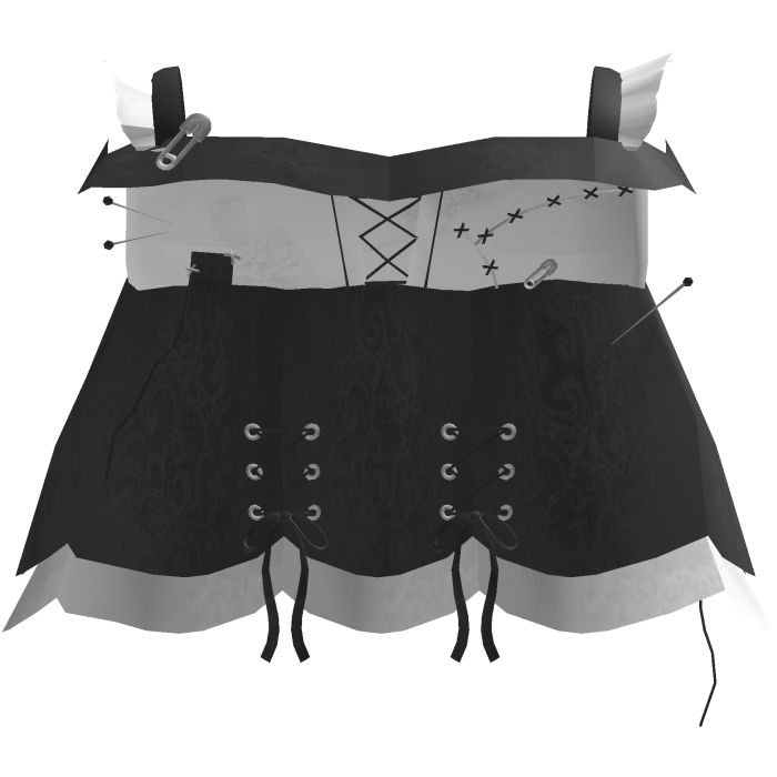 Cute Black Patchwork Bunny Dress