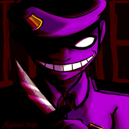 Purple guy Roblox decal