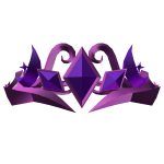 Purple Crystal Crown
