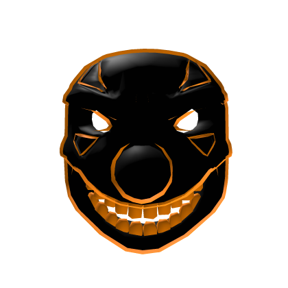Orange Clown Mask Roblox item