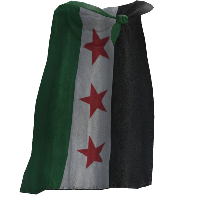 Syria Flag Cape