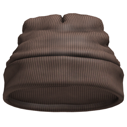 Brown Worn Beanie