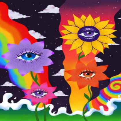 weirdcore poster Roblox decal
