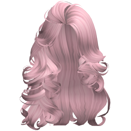 ♡ Voluminous Layered Blowout (Ash Pink) Roblox item