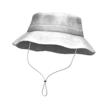 White Bucket Hat Roblox item
