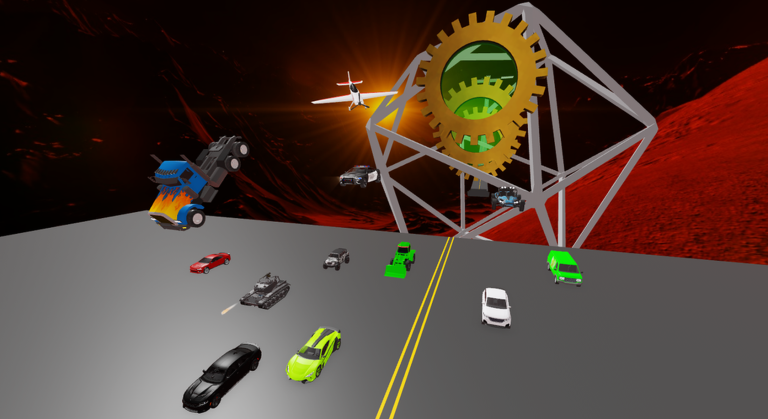 Jump Over Canyon on Mars! screenshot 4