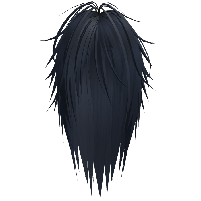 Long Vkei Moe Messy Hair (Blue)