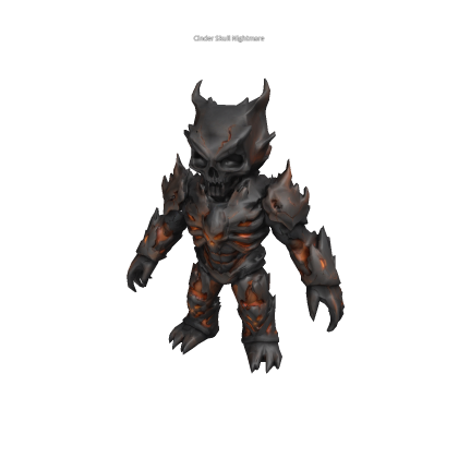 Cinder Skull Nightmare Monster - Blink Scripted
