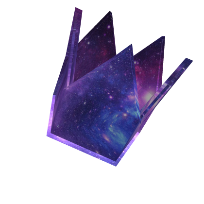 Low Poly Galaxy Crown✨ Roblox item