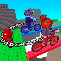 Chained Bikes [2 Player Obby] icon