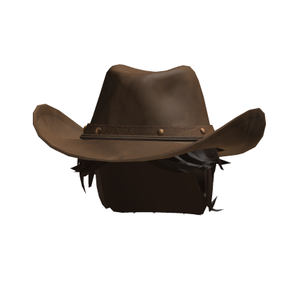 Messy Hair + Cowboy Hat