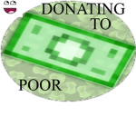 Donating to poor